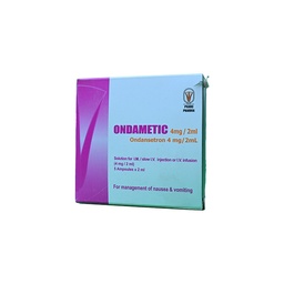 [96385] ONDAMETIC 4 MG 2 ML 5 AMP