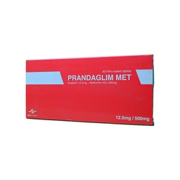 [95010] PRANDAGLIM MET 12.5/500 MG 30 TAB