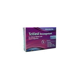 [98752] TELFAST DECONGESTANT 60MG/120MG 10TAB