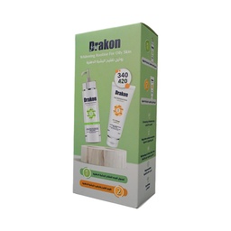 [111142] DRAKON WHIT FACE WASH+WHIT FACE CREAM SP.OFF 340 1 BOX