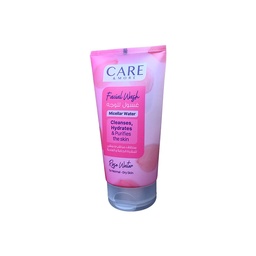 [111229] CARE&MORE ROSE WATER FACIAL WASH 150ML 1 BOX