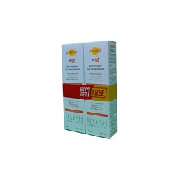 [111279] HAYAH UVEPRO SPF50 DRY TOUCH CR 50ML+1 SP OFFER 1 ONE UNIT