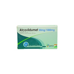 [111396] ATCOVILDUMET 50MG /1000MG TAB 3 STRIP 30 TAB