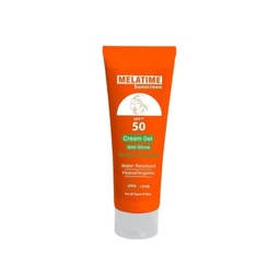 [110420] MELATIME SUNSCREEN CREAM GEL SPF 50+ 120 ML 1 BOX--