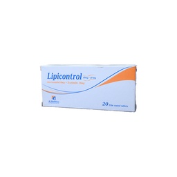 [110676] LIPICONTROL 10MG/10MG TAB 2 STRIP 20 TAB