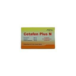 [110343] CETAFEN PLUS N TAB 3 STRIP 30 TAB