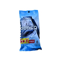 [109729] DORCO TD708N 2 BLADE MACHINE 5 +1 FREE BLUE 1 BOX