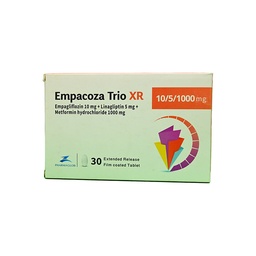 [109091] EMPACOZA TRIO XR 10/5/1000 MG TAB 3 STRIP 30 TAB