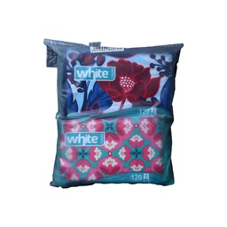 [108125] WHITE TISSUES 3 LAYERS 120 PCS 4 PACK  1 BOX