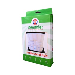 [108137] HEALTHIER LUMBO-SCARLEBELT SIZE S SPINAL SUPPORT 1 BOX