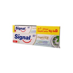 [108201] SIGNAL COMPLETE8 BAKING SODA 100ML+20ML FREE 1 BOX