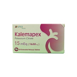 [108006] KALEMAPEX 15 MEQ (1620 MG) TAB 1 BOX 30 TAB