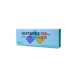 [107667] QUITAPEX XR 150 MG TAB 3 STRIP 30 TAB