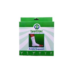 [107628] HEALTHIER CLOSE ANKLE SUPPORT L انكل شراب 1 BOX