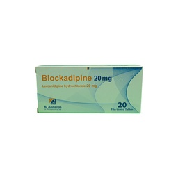 [107470] BLOCKADIPINE 20 MG TAB 2 STRIP 20 TAB