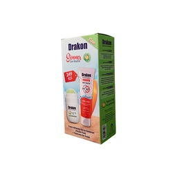 [106839] DRAKON SUNSCREEN GEL CR +ROLLON PASSION SP.OFFER 1 BOX