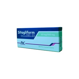 [106931] SITAGLIFORM 50/500 MG TAB 3 STRIP 30 TAB