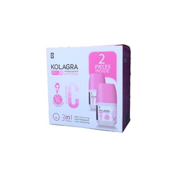 [107186] KOLAGRA WHITE ROLL ON ELDER ROSE 2 PCS SP.OFFER 1 BOX