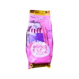 [111705] DORCO EVE 2 PORTABLE 10+2 MACHINE S.P OFFER 1 BOX